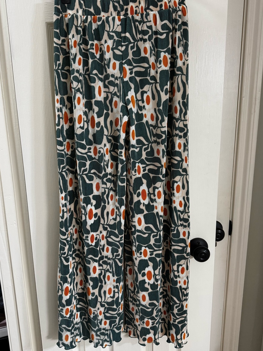 Earthbound Flowy Patterned Stretch Pants